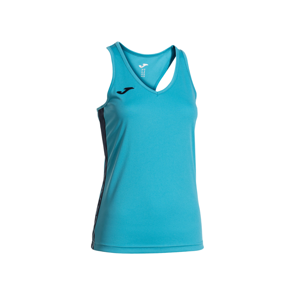 JOMA TANK WOMEN OLIMPIADA FLUOR TURQUOISE DARK NAVY