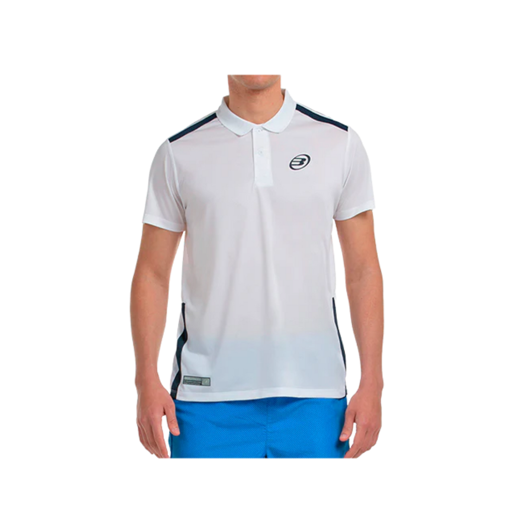 BULLPADEL T-SHIRT POLO BALTO BLANCO