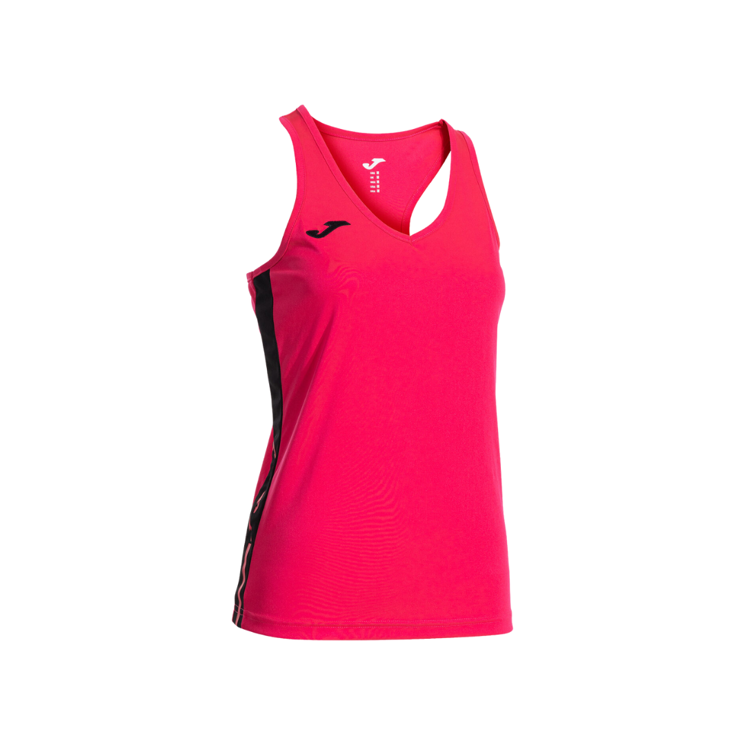 JOMA TANK WOMEN OLIMPIADA FUCHSIA BLACK