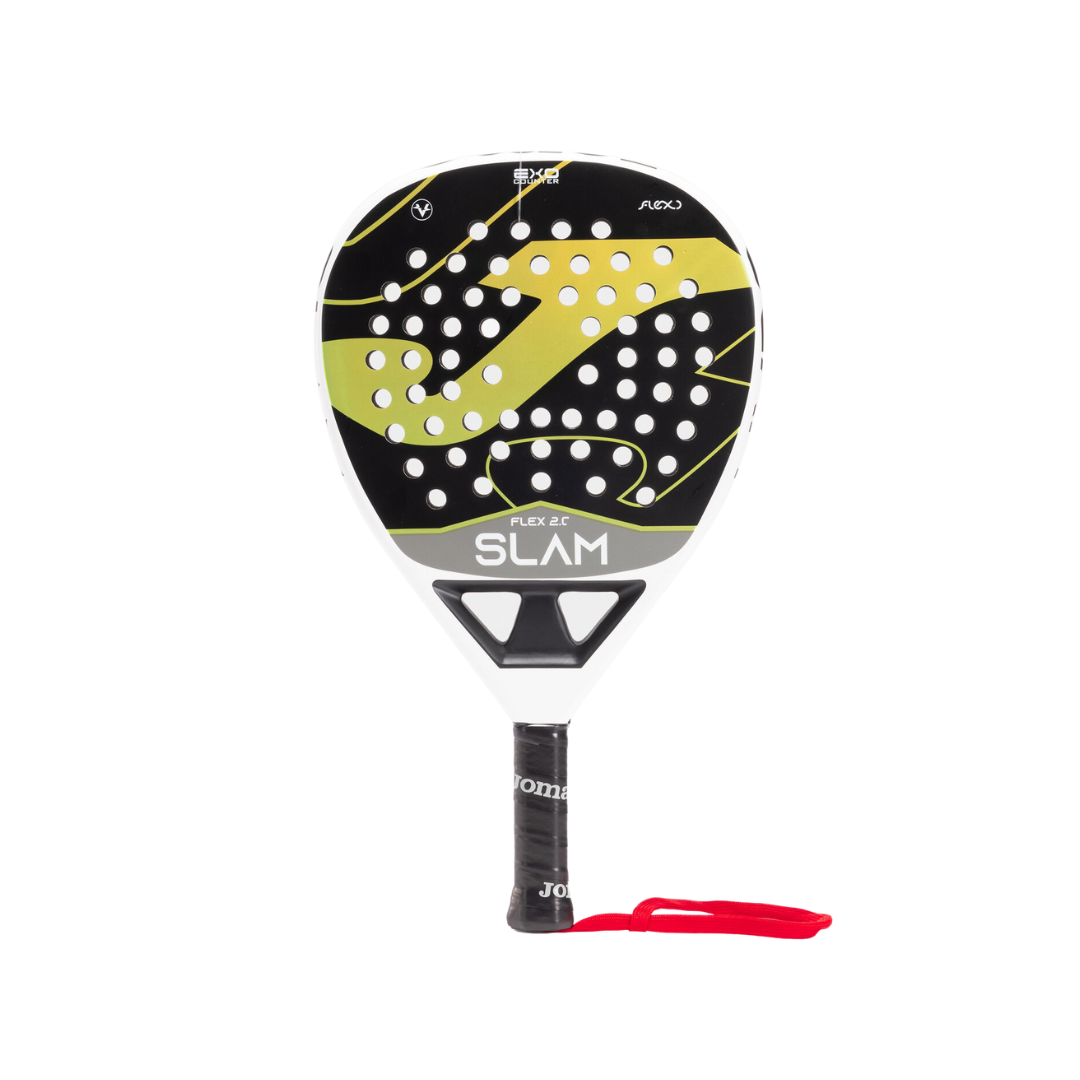 JOMA RACKET SLAM FLEX PADDLE RACKET GREEN WHITE