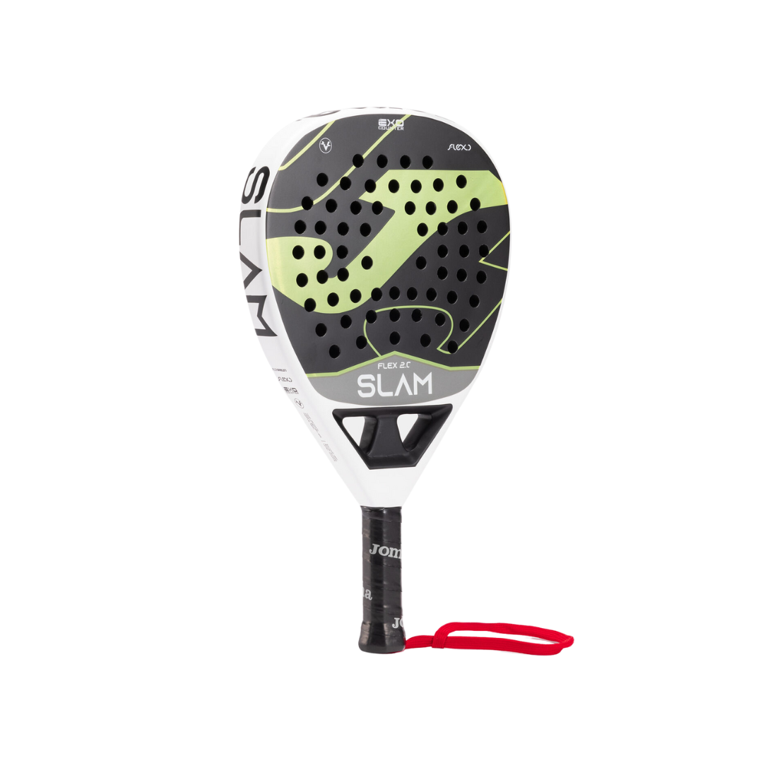 JOMA RACKET SLAM FLEX PADDLE RACKET GREEN WHITE