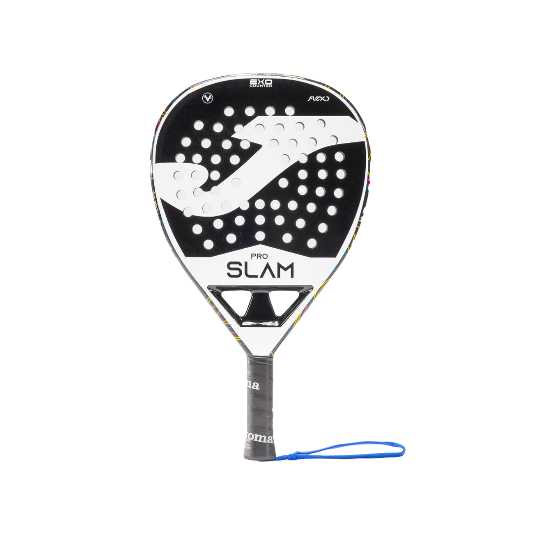 JOMA RACKET SLAM PRO PADDLE RACKET WHITE BLACK