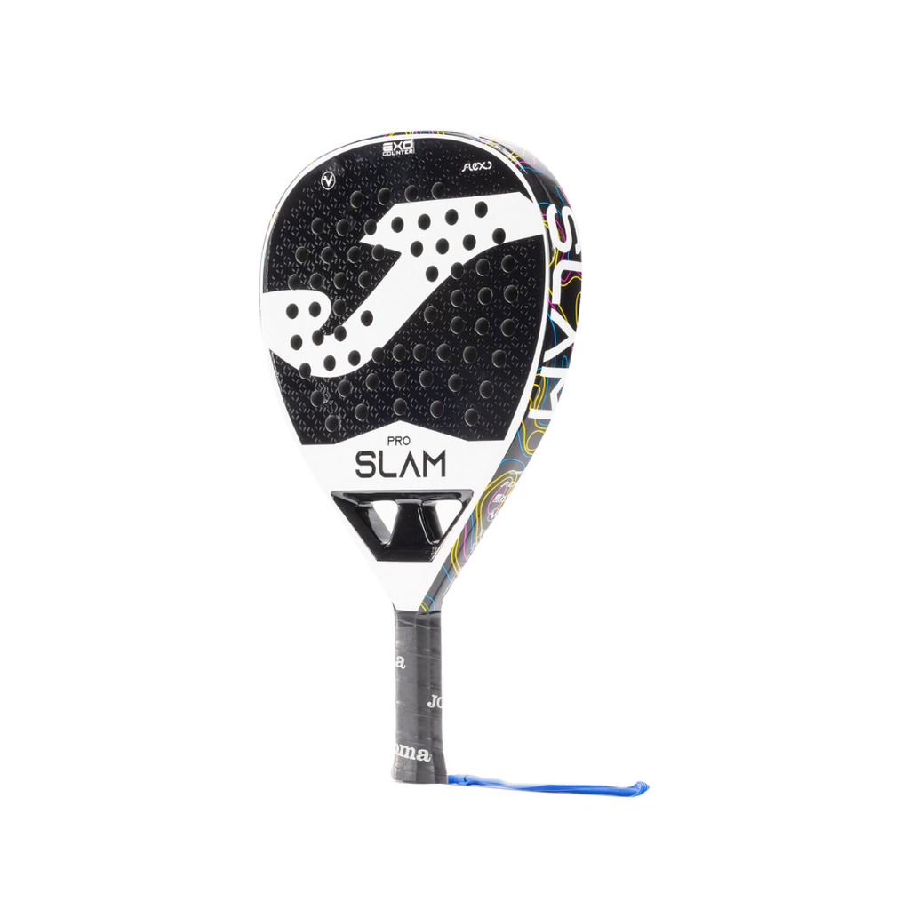 JOMA RACKET SLAM PRO PADDLE RACKET WHITE BLACK