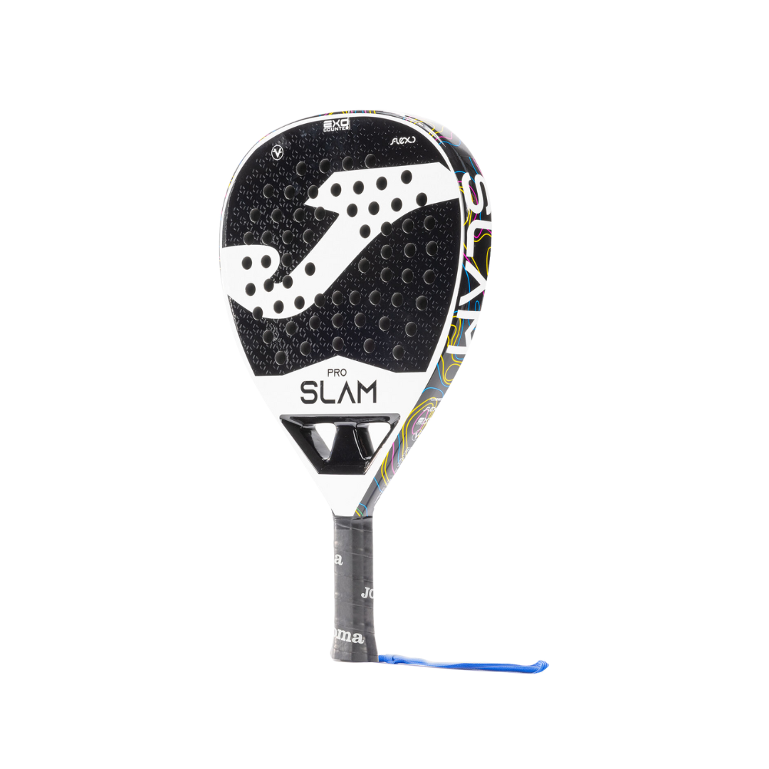 JOMA RACKET SLAM PRO PADDLE RACKET WHITE BLACK