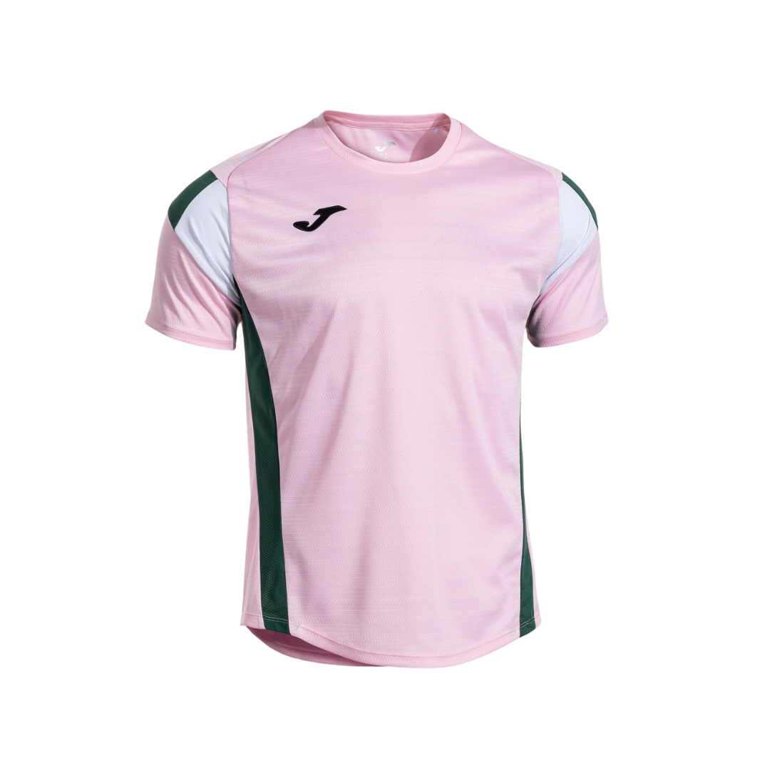 JOMA T-SHIRT MEN MONTREAL SHORT SLEEVE PINK GREEN