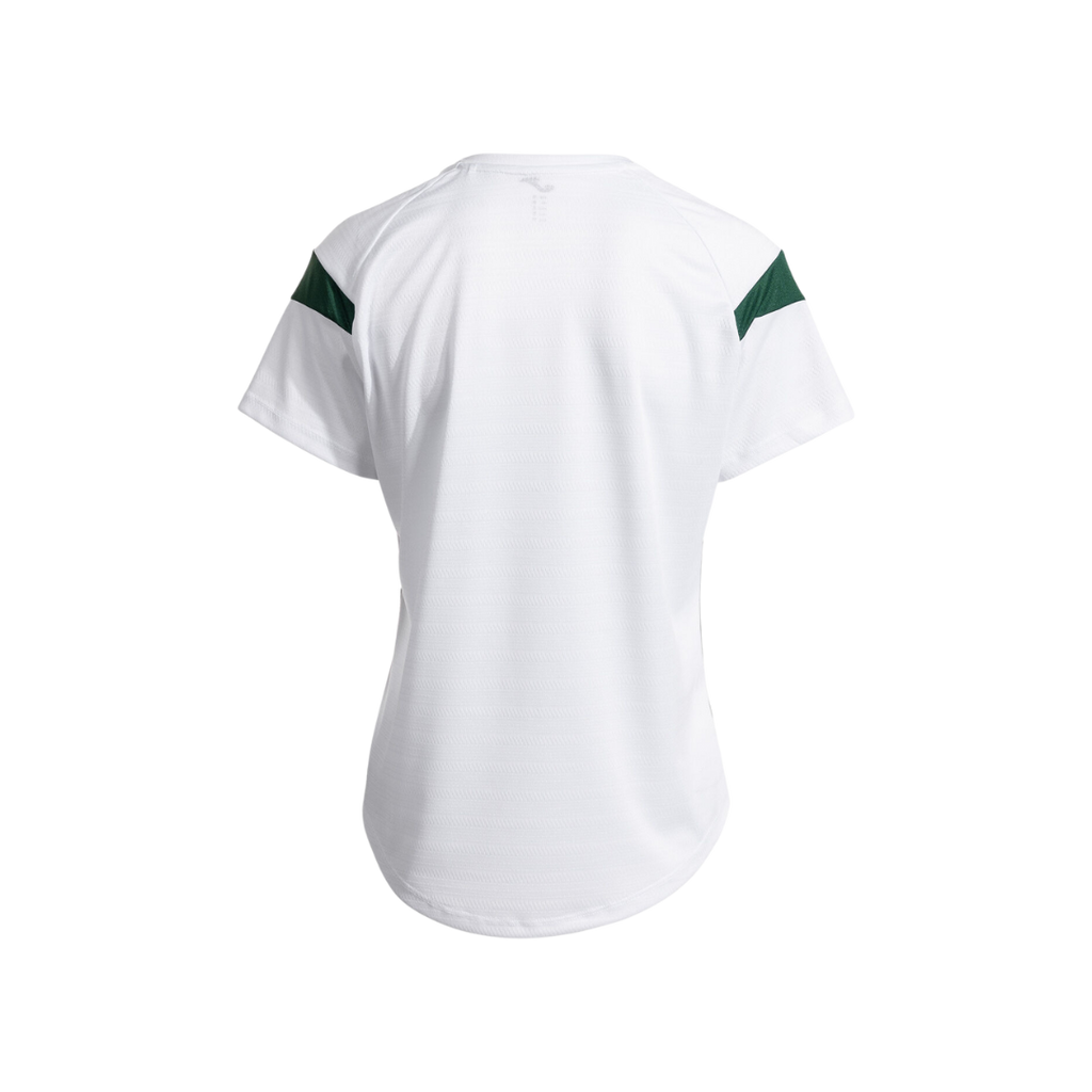 JOMA T-SHIRT WOMEN MONTREAL SHORT SLEEVE WHITE GREEN