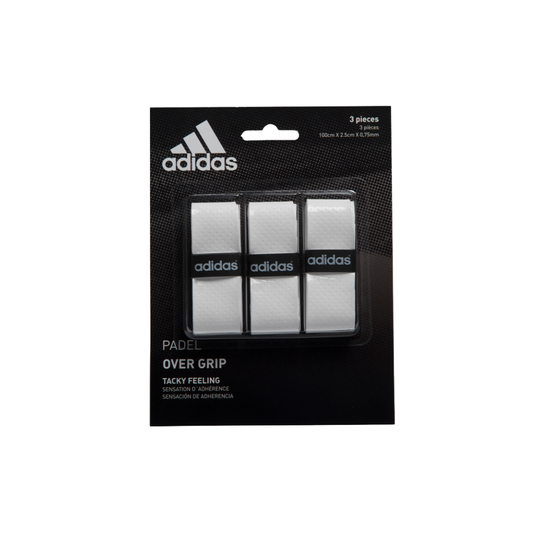 ADIDAS OVERGRIPS SET OF 3 UNITS WHITE