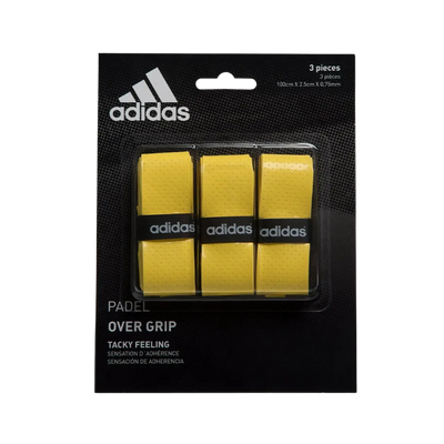 ADIDAS OVERGRIPS SET OF 3 UNITS YELLOW