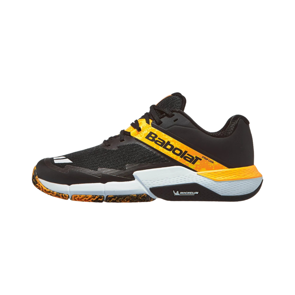 BABOLAT SHOES MEN MOVEA BLACK/SAFFRON