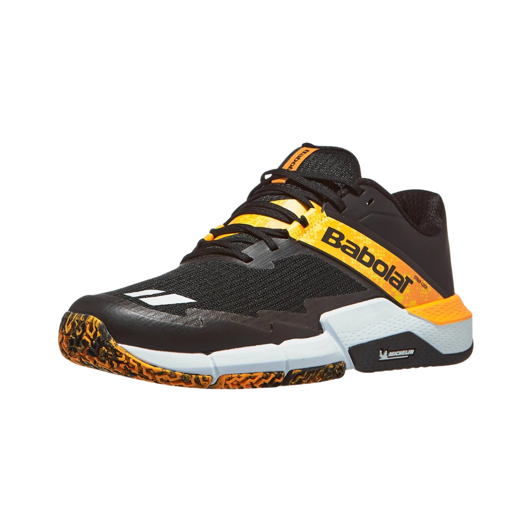 BABOLAT SHOES MEN MOVEA BLACK/SAFFRON