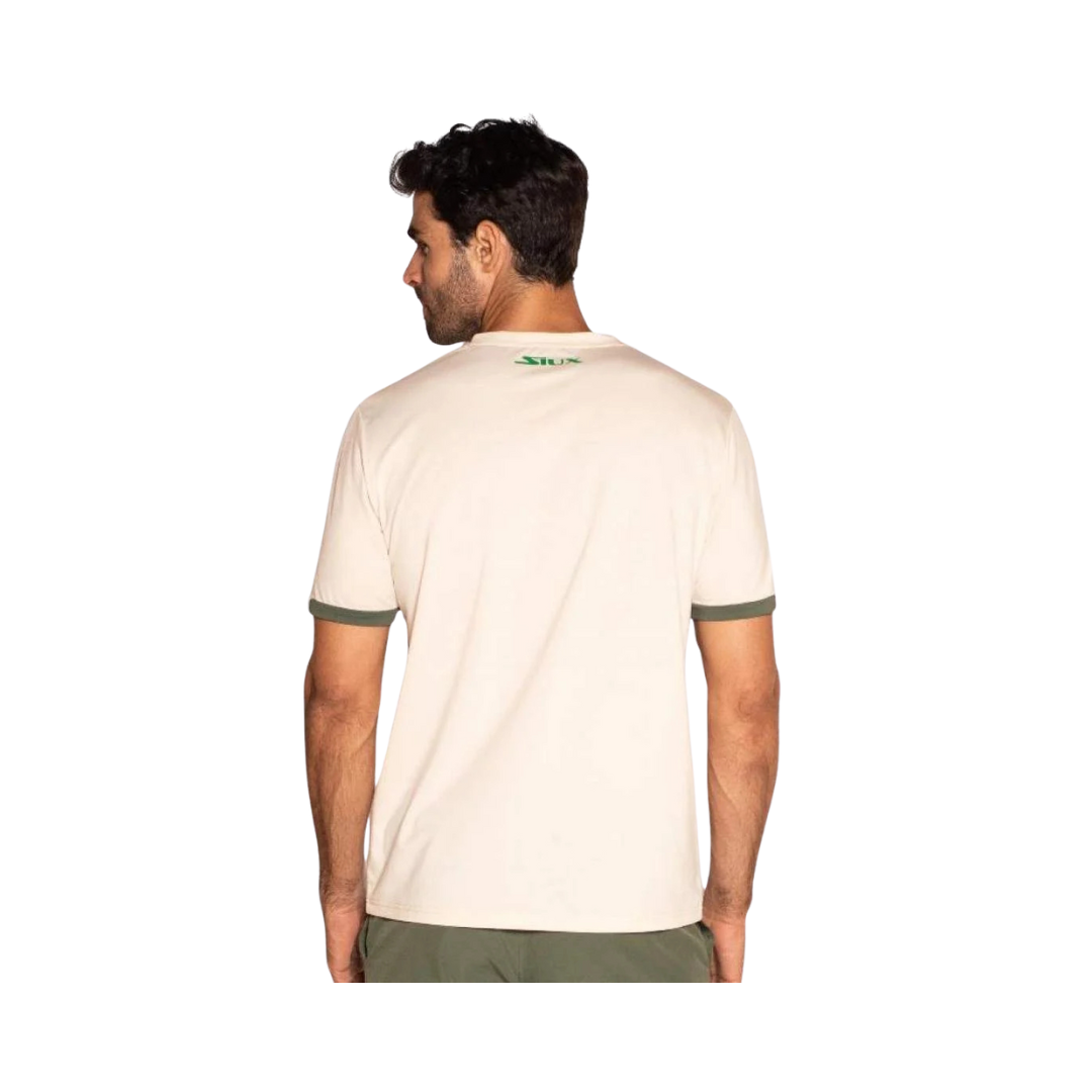 SIUX T-SHIRT MEN GEA BEIGE BROWN