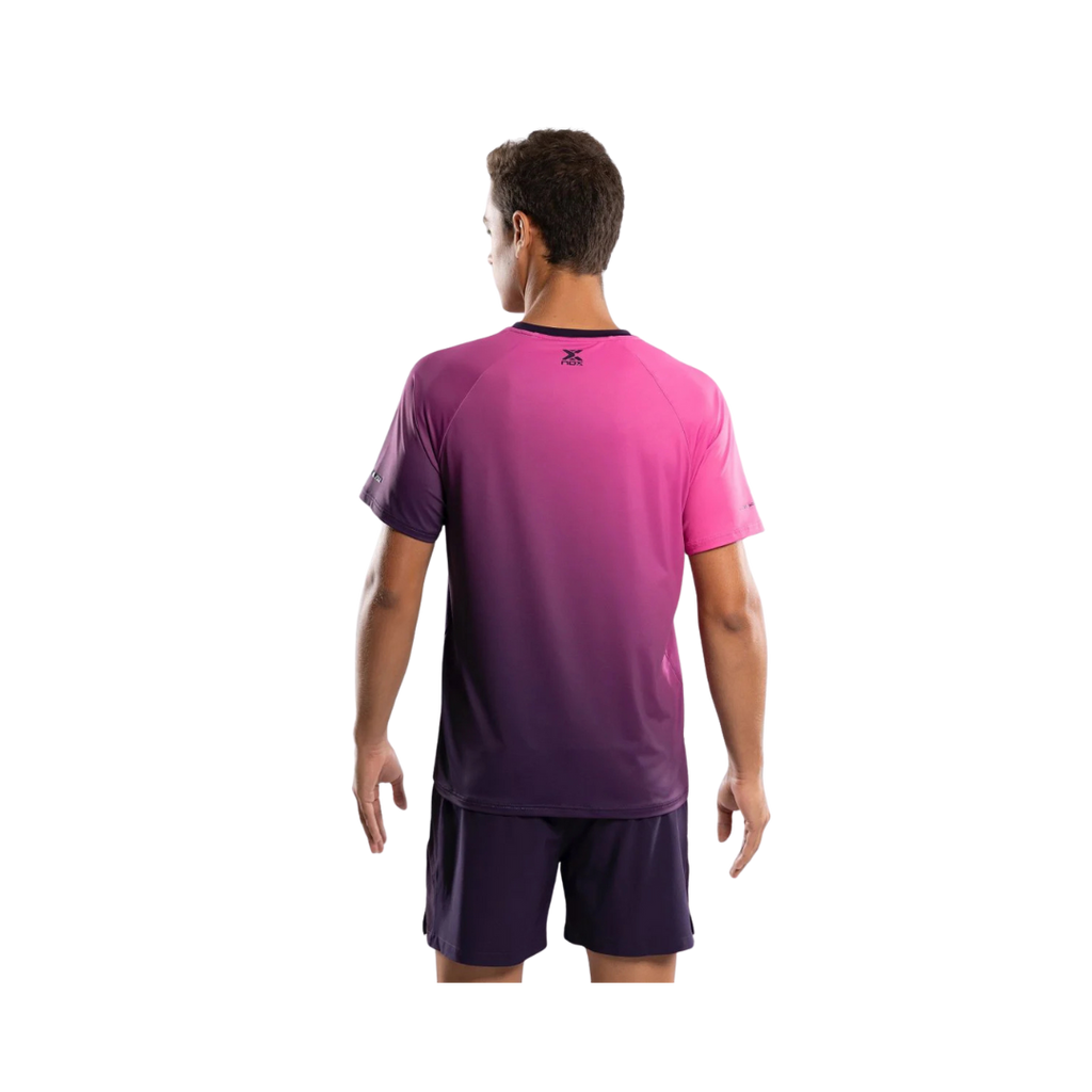 NOX T-SHIRT MEN PRO BLACKBERRY ROSE DEGRADED