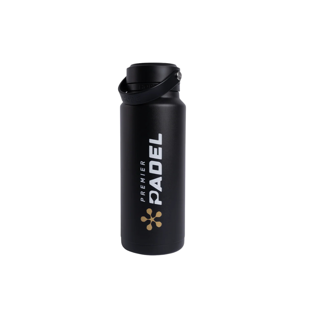 PREMIER PADEL BOTTLE 1000ML BLACK