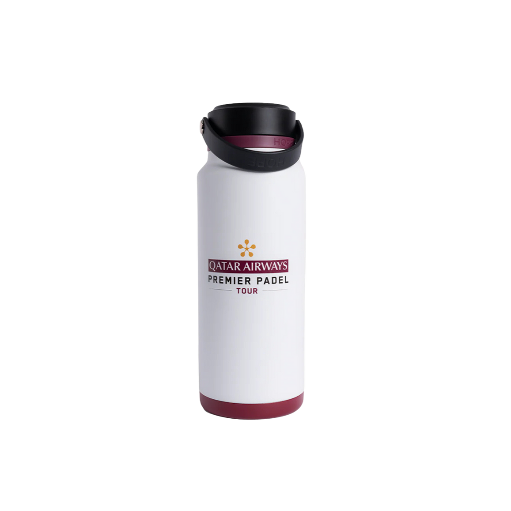 PREMIER PADEL BOTTLE 1000ML WHITE QATAR AIRWAYS