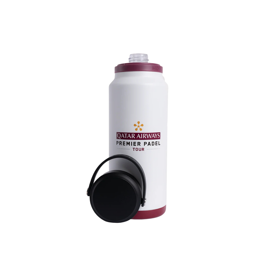 PREMIER PADEL BOTTLE 1000ML WHITE QATAR AIRWAYS
