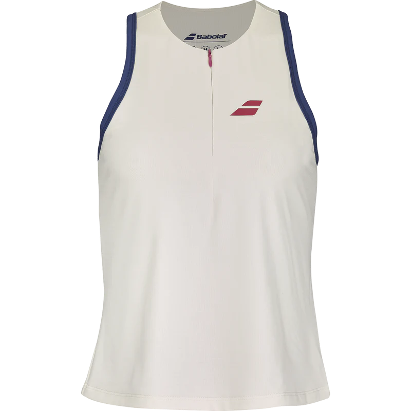 BABOLAT T-SHIRT TANK WOMEN 150 YEARS TANK CANOLLI/CREAM