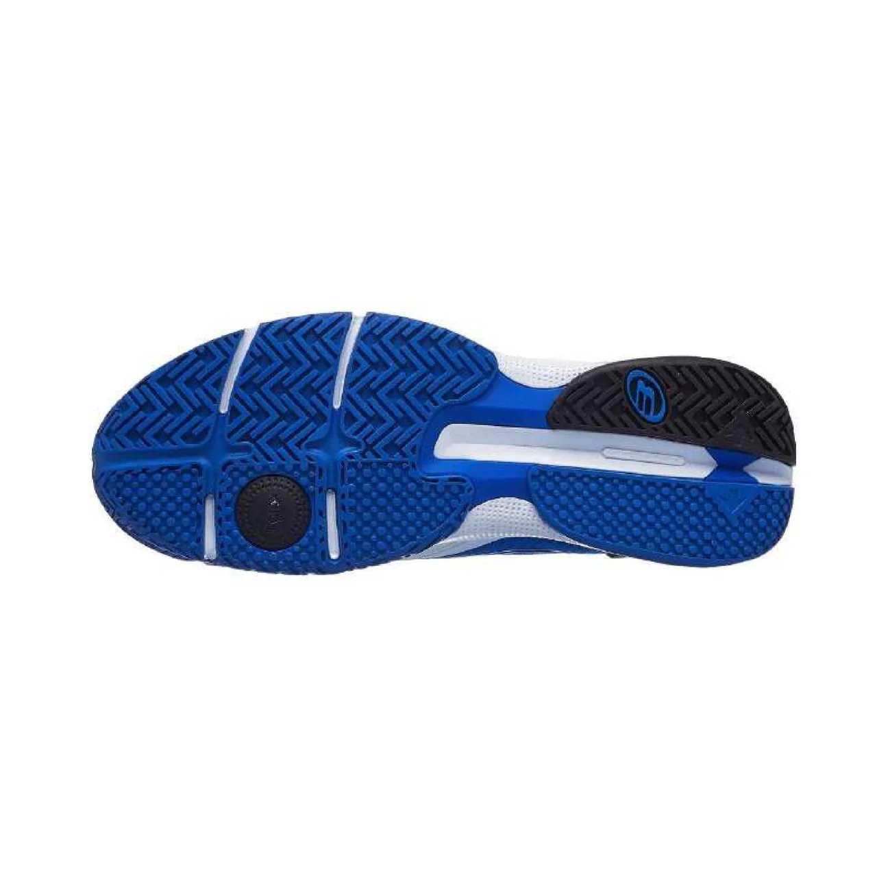 BULLPADEL SHOES HACK HYBRID FLY 22V BLANCO AZUL