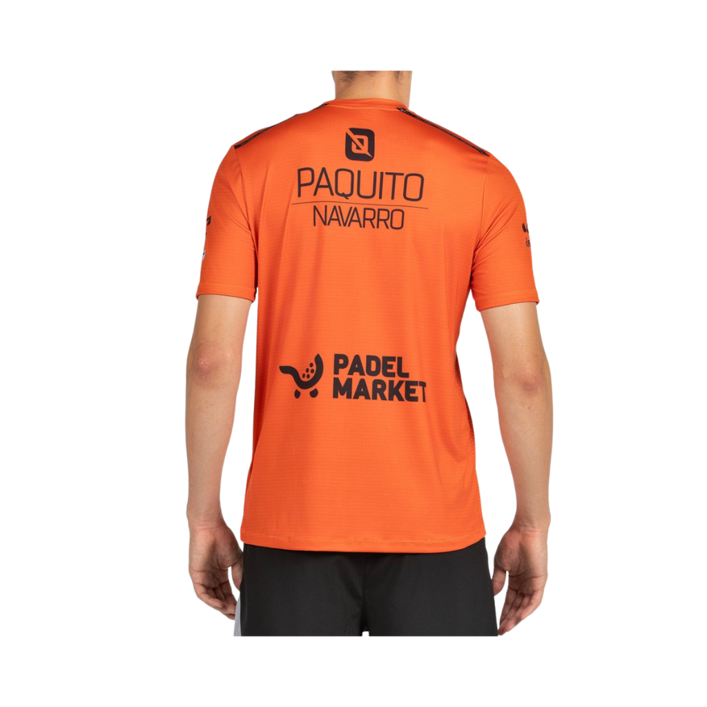 BULLPADEL T-SHIRT SPONSORS PREMIER MESIA PAQUITO NAVARRO ARCILLA (salah)