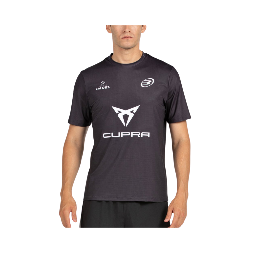 BULLPADEL T-SHIRT SPONSORS PREMIER LILI PABLO CARDANO AZUL MARINO