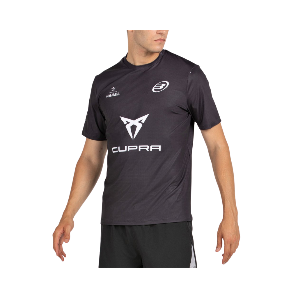 BULLPADEL T-SHIRT SPONSORS PREMIER LILI PABLO CARDANO AZUL MARINO