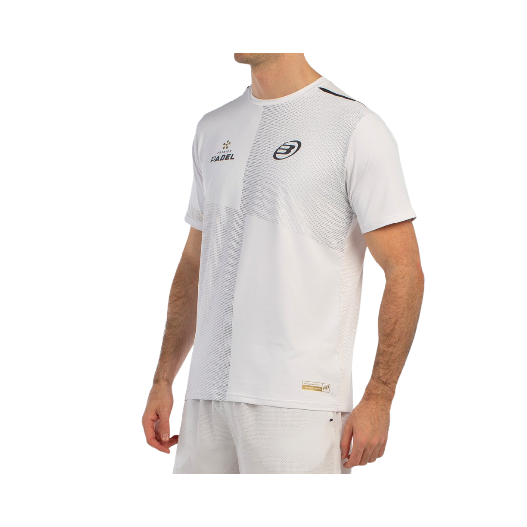 BULLPADEL T-SHIRT MEN PREMIER BUQUE BLANCO