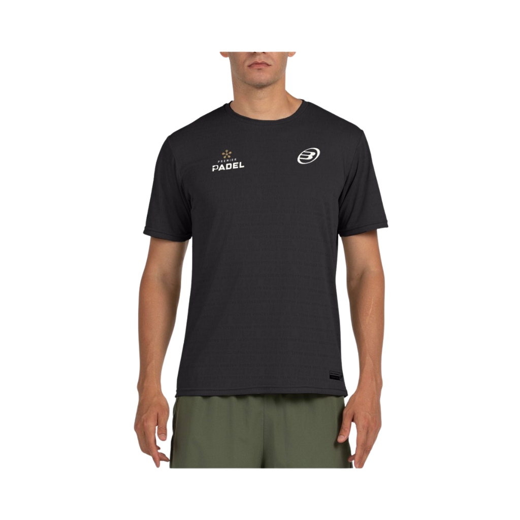 BULLPADEL T-SHIRT MEN PREMIER PRILEP NEGRO