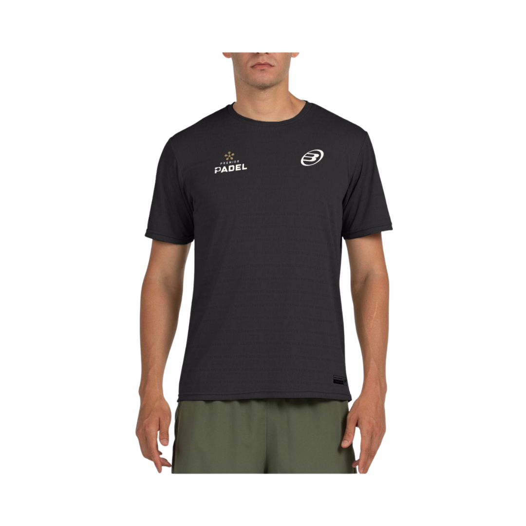 BULLPADEL T-SHIRT MEN PREMIER PRILEP NEGRO
