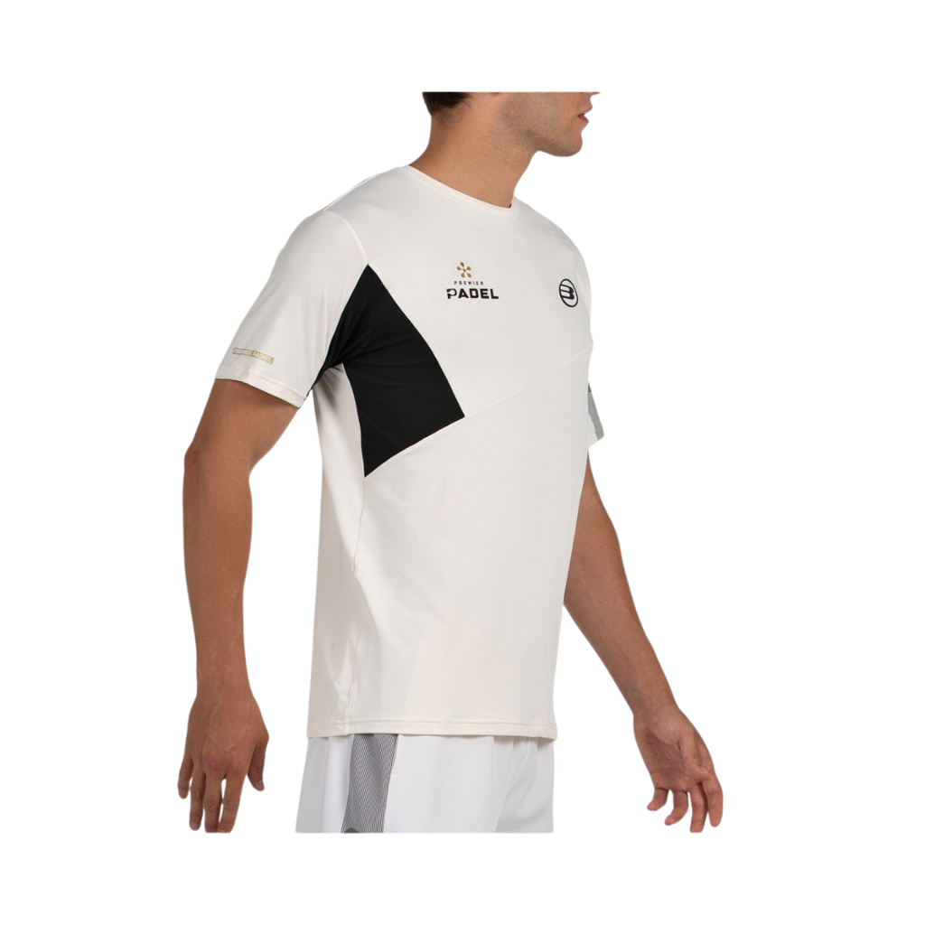BULLPADEL T-SHIRT MEN PREMIER POCATE CRUDO