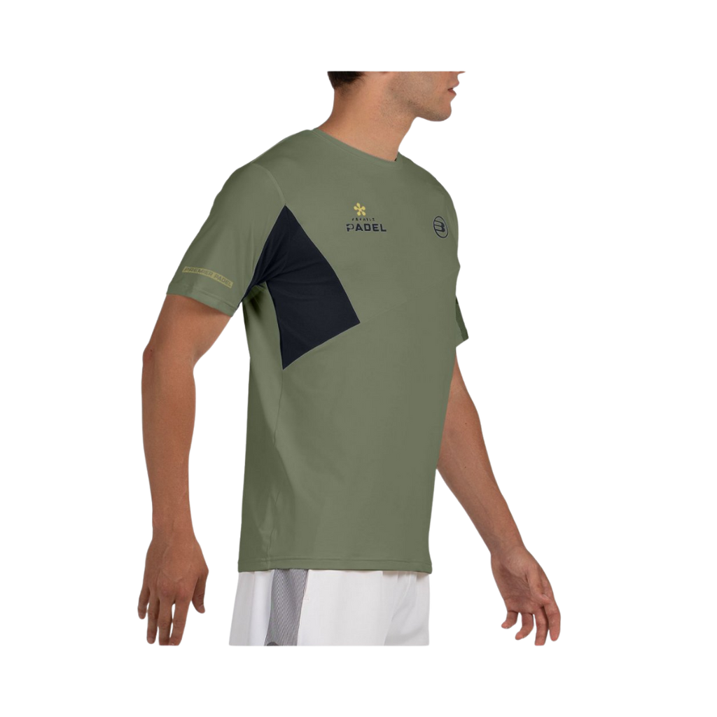 BULLPADEL T-SHIRT MEN PREMIER POCATE KAKI