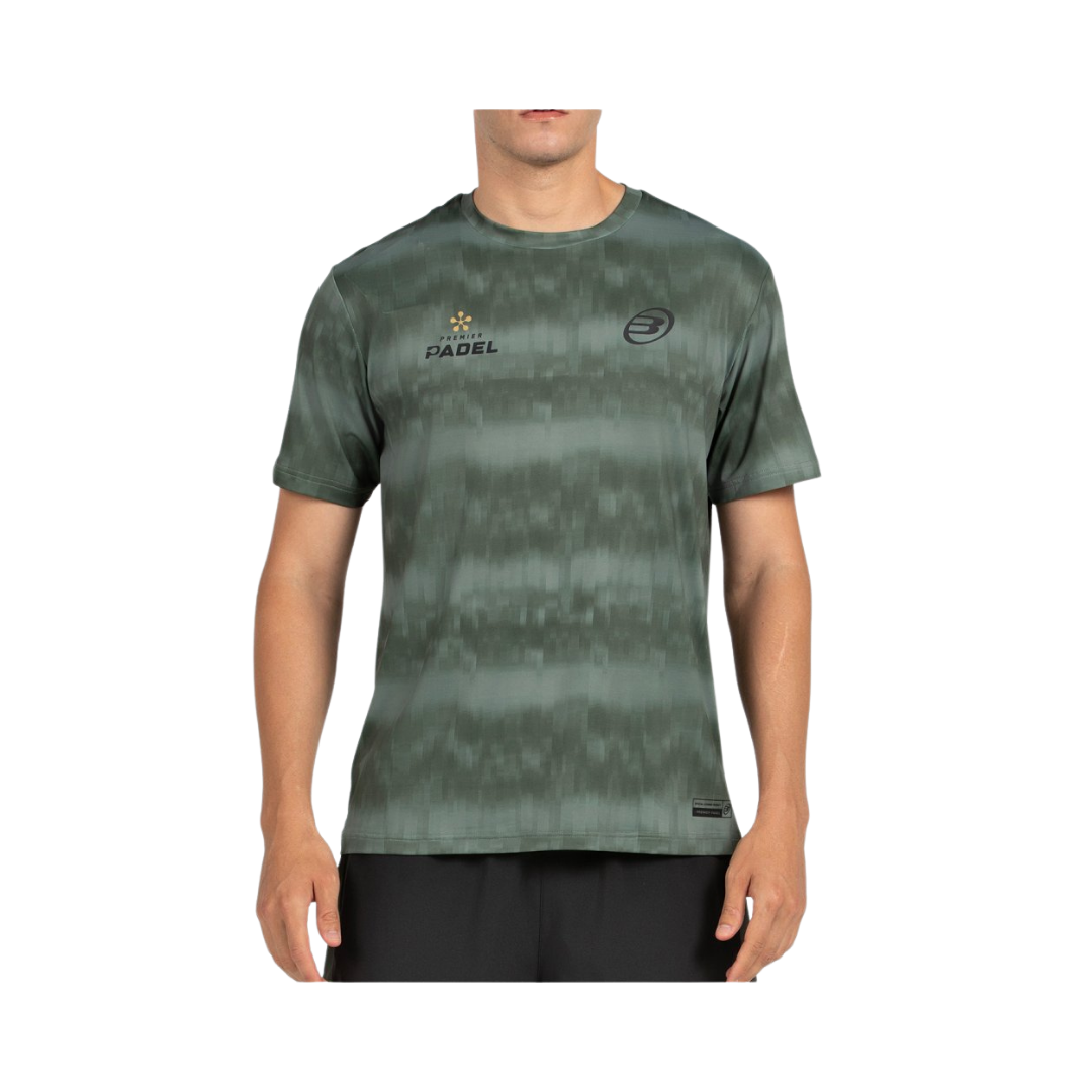 BULLPADEL T-SHIRT MEN PREMIER PASCO KAKI