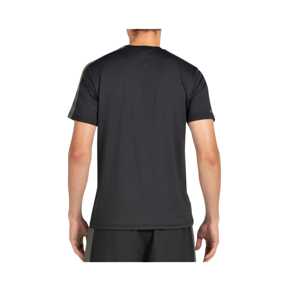 BULLPADEL T-SHIRT MEN PREMIER POCATE NEGRO