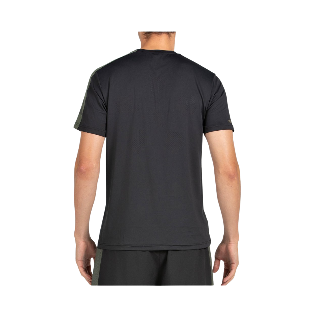 BULLPADEL T-SHIRT MEN PREMIER POCATE NEGRO