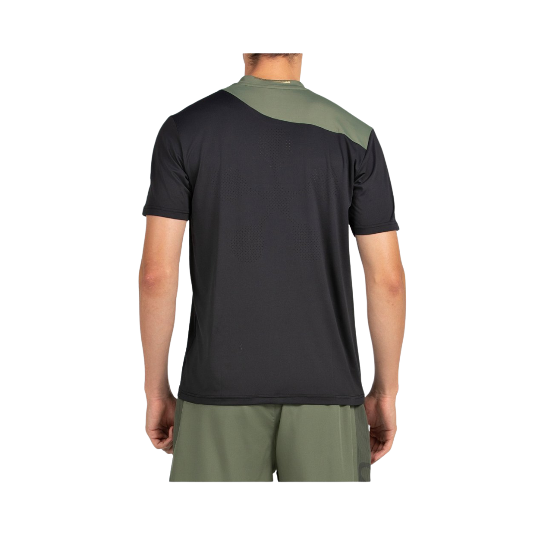 BULLPADEL T-SHIRT MEN PREMIER PUYO NEGRO