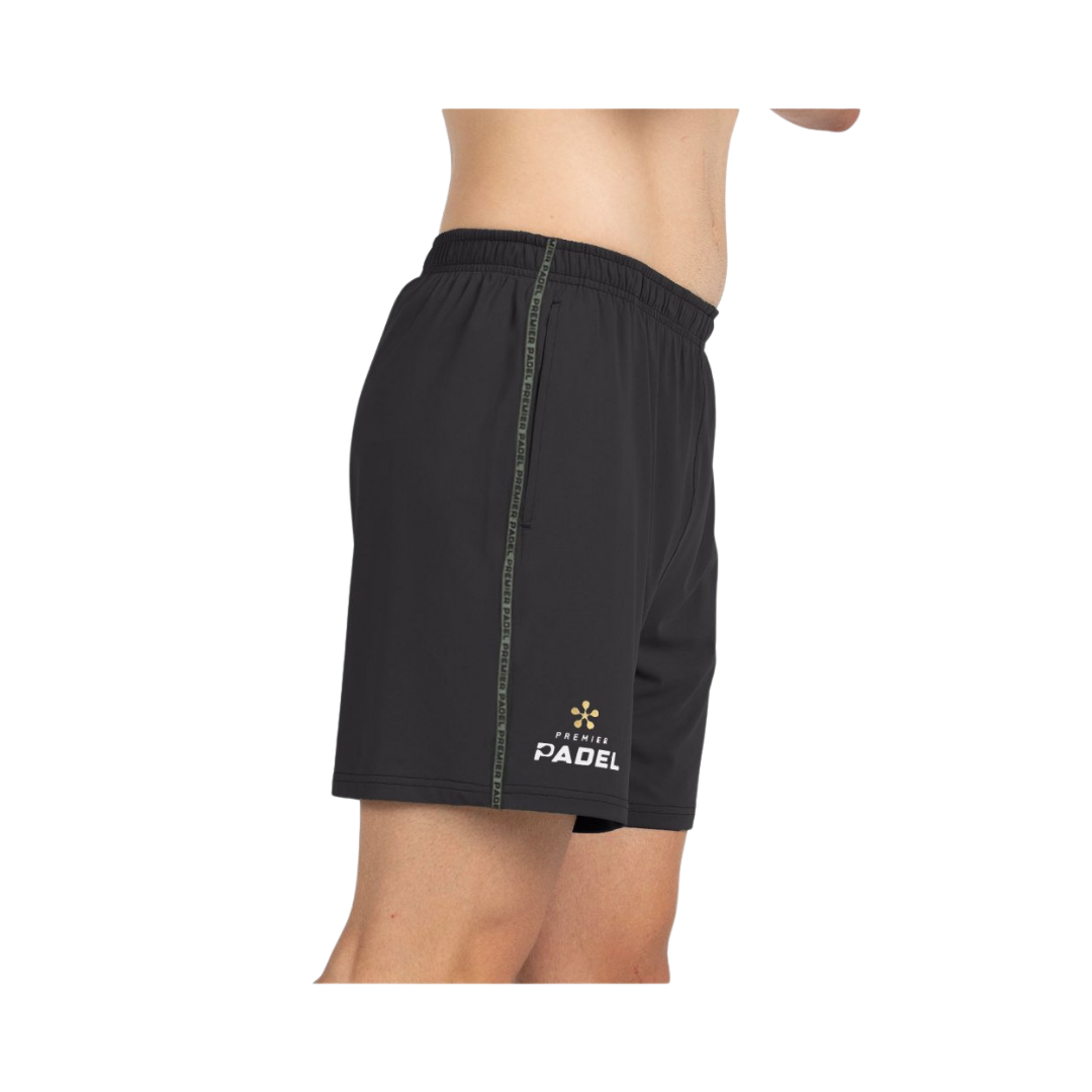 BULLPADEL SHORT MEN PREMIER PREUX NEGRO