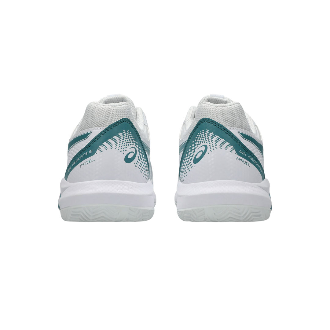 ASICS SHOES MEN GEL-DEDICATED 8 PADEL WHITE/MISTY PINE 2026