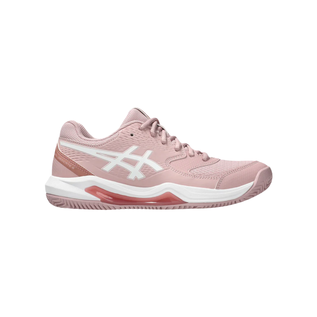ASICS SHOES WOMEN GEL-DEDICATE 8 CLAY MORGANITE/WHITE 2026