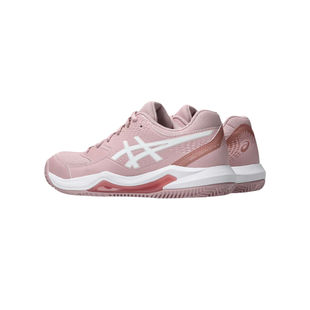 ASICS SHOES WOMEN GEL-DEDICATE 8 CLAY MORGANITE/WHITE 2026