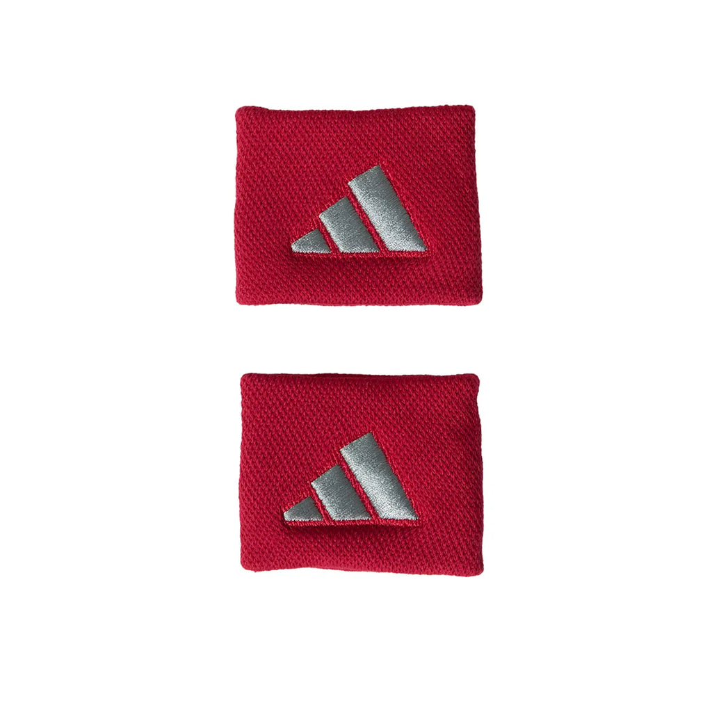 ADIDAS WRISTBAND RED/GREY SIZE S