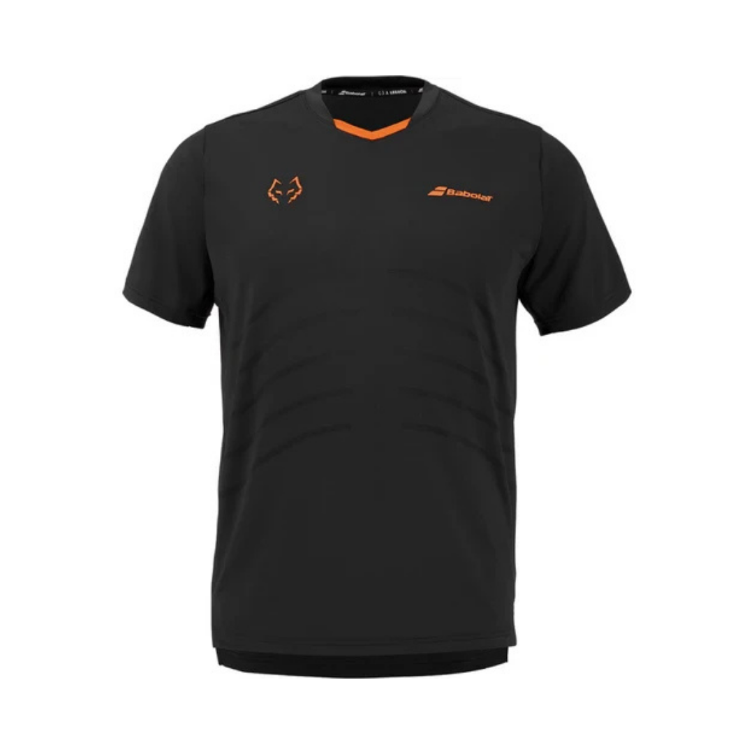 BABOLAT T-SHIRT MEN REPLICA JUAN LEBRON BLACK/BLACK 2026