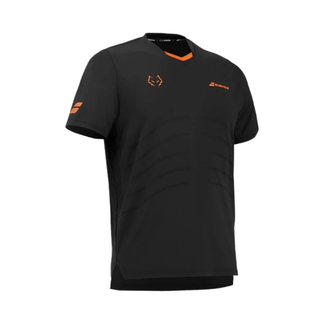 BABOLAT T-SHIRT MEN REPLICA JUAN LEBRON BLACK/BLACK 2026