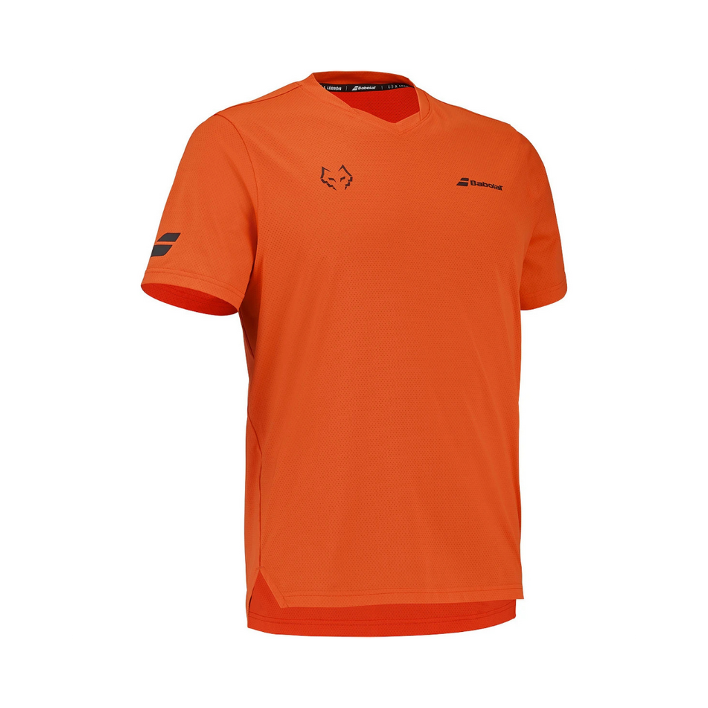 BABOLAT T-SHIRT MEN CREW NECK TEE JUAN LEBRON RED/ORANGE 2026