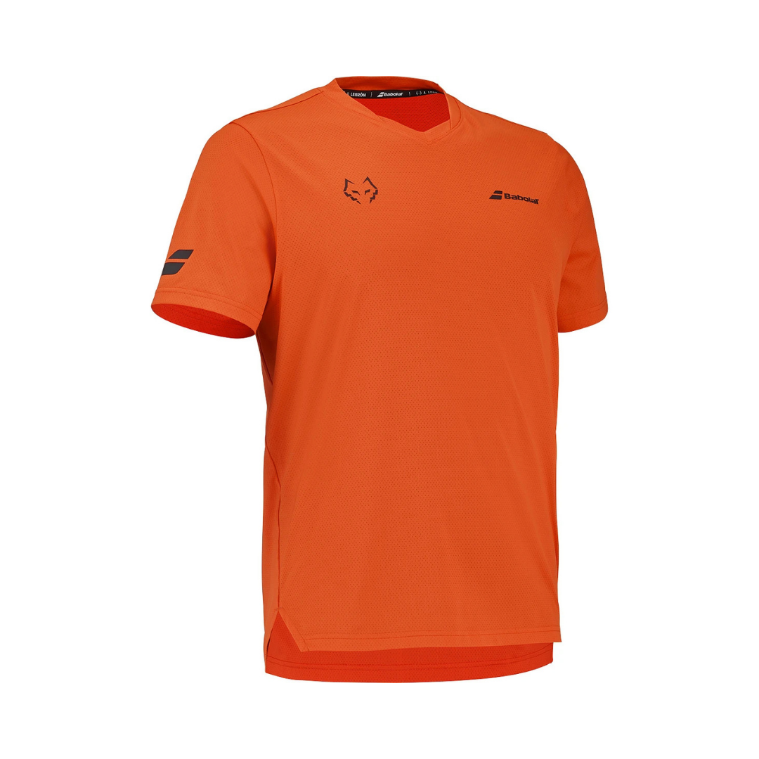 BABOLAT T-SHIRT MEN CREW NECK TEE JUAN LEBRON RED/ORANGE 2026