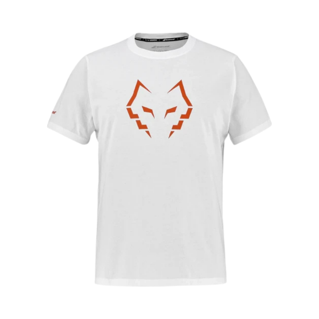 BABOLAT T-SHIRT MEN COTTON TEE JUAN LEBRON WHITE/WHITE 2026