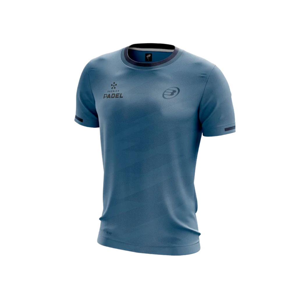 BULLPADEL T-SHIRT MEN SPONSORS PRIOR JAVI LEAL AZUL ATOMICO VIGORE 2026