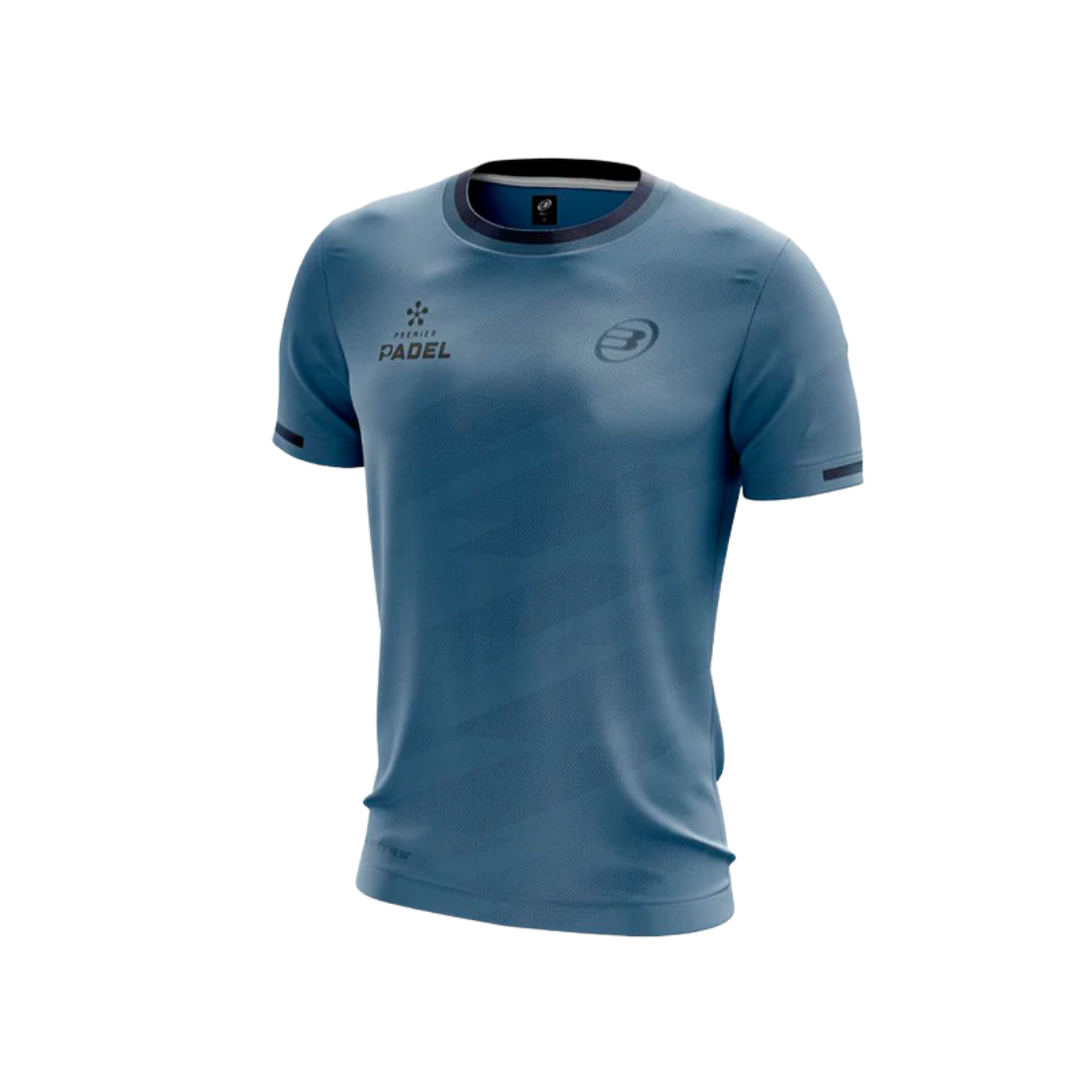 BULLPADEL T-SHIRT MEN SPONSORS PRIOR JAVI LEAL AZUL ATOMICO VIGORE 2026