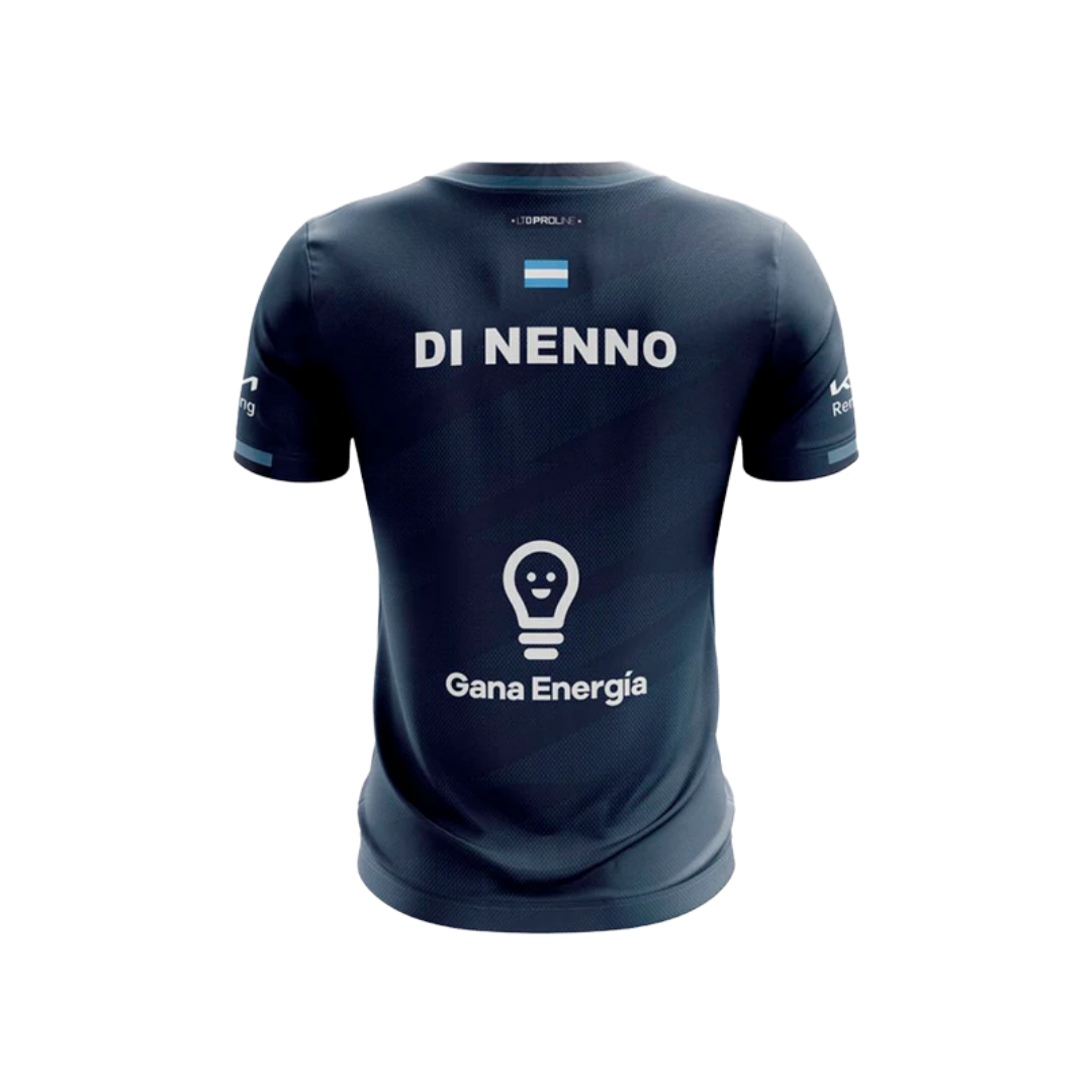 BULLPADEL T-SHIRT MEN SPONSORS PRIOR DI NENNO AZUL MARINO 2026