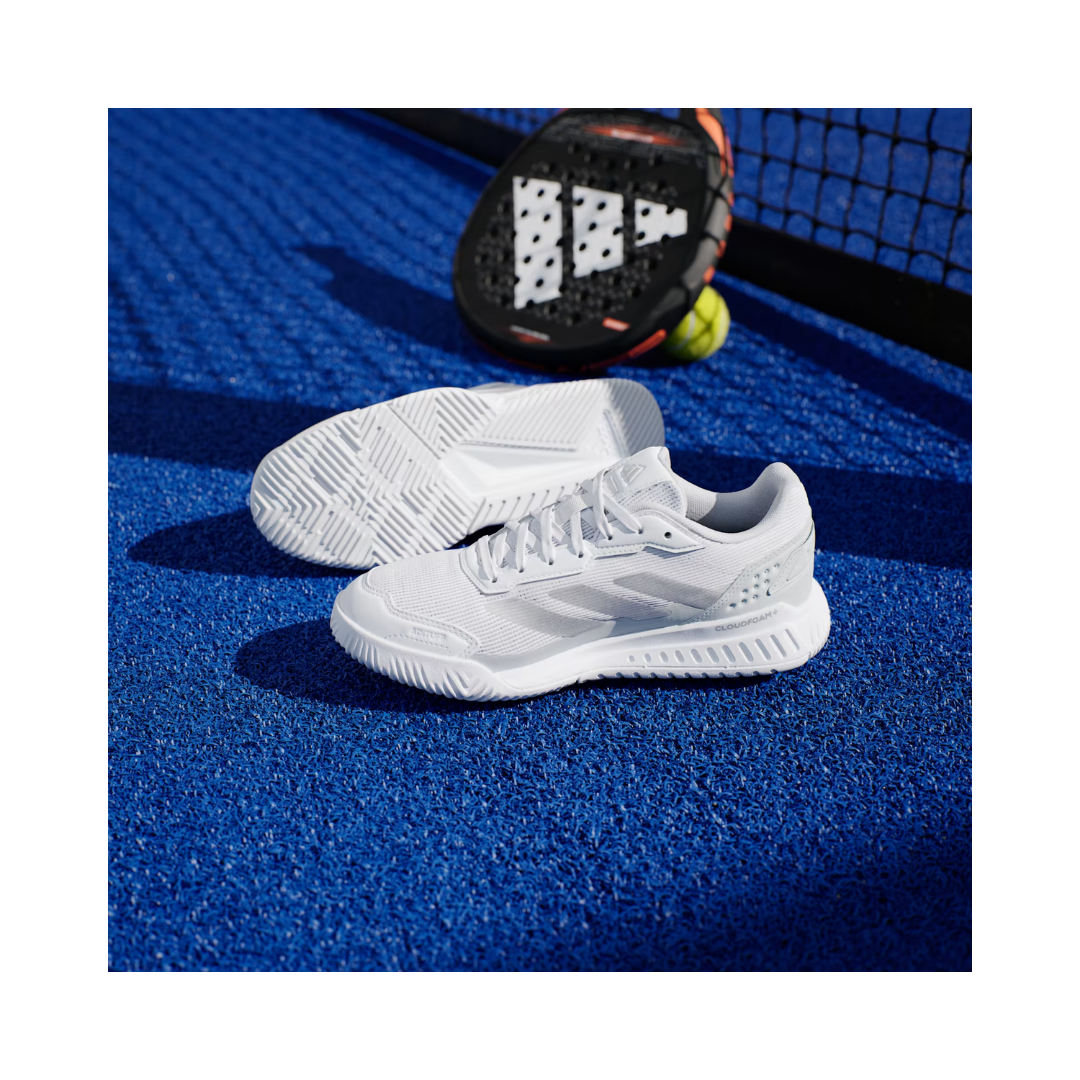 ADIDAS SHOES WOMEN COURTQUICK PADEL W WHITE/SILVER 2025