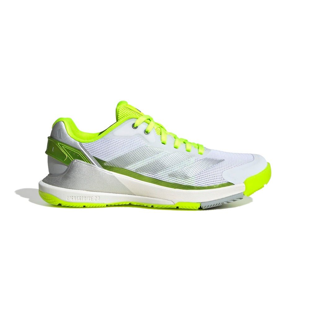 ADIDAS SHOES WOMEN CRAZYQUICK LS WHITE/SILVER/LIME