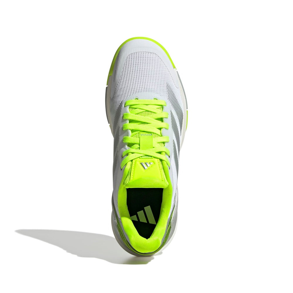 ADIDAS SHOES WOMEN CRAZYQUICK LS WHITE/SILVER/LIME
