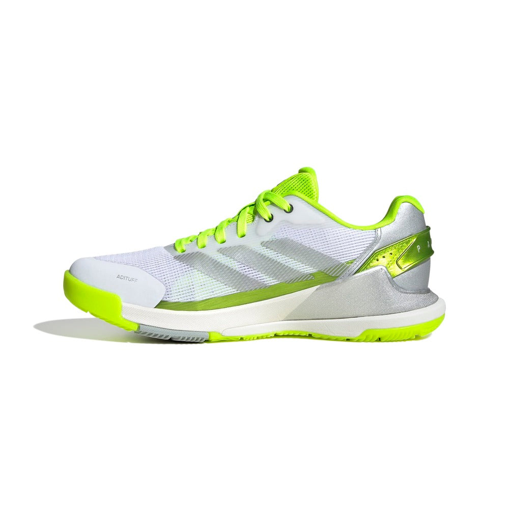 ADIDAS SHOES WOMEN CRAZYQUICK LS WHITE/SILVER/LIME